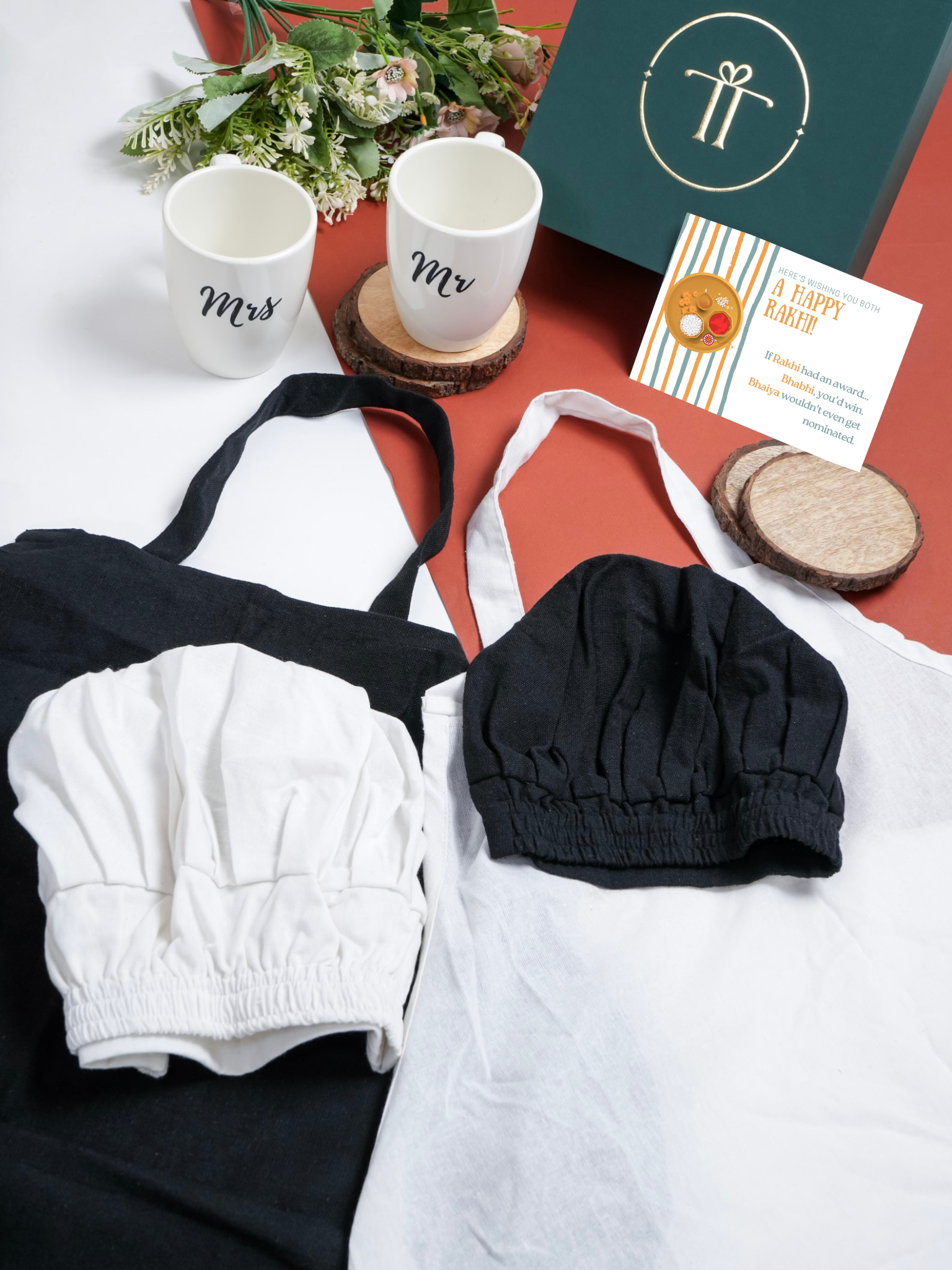 Bake and Sip - Rakhi Gift for Bhaiya & Bhabhi