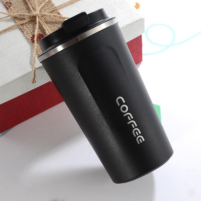 Coffee Tumbler - Black - Rakhi Gift for Sister