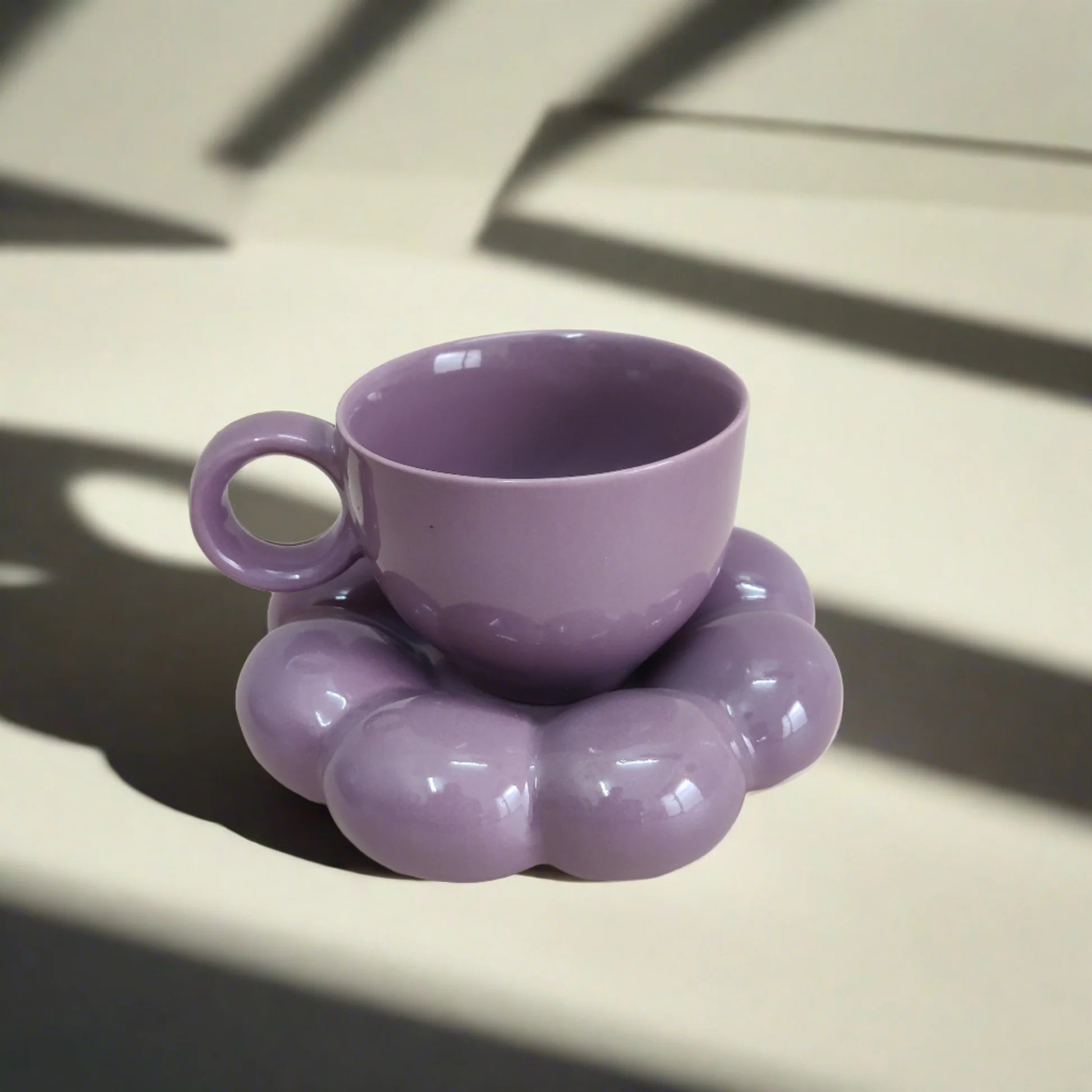 Burgundy Bubble Mug - Rakhi Gift for Sister
