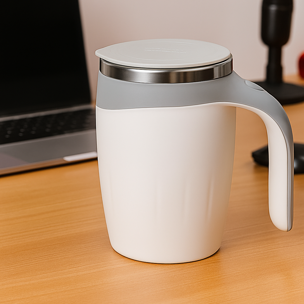 Self-Stirring Coffee Mug