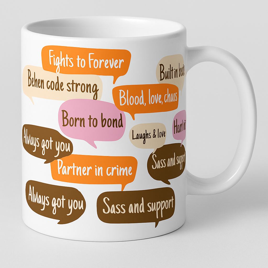 Ceramic Mug - Rakhi Gift for Sister