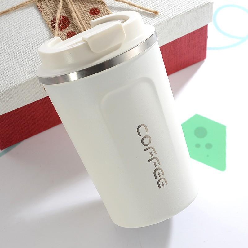 Coffee Tumbler - White - Rakhi Gift for Sister