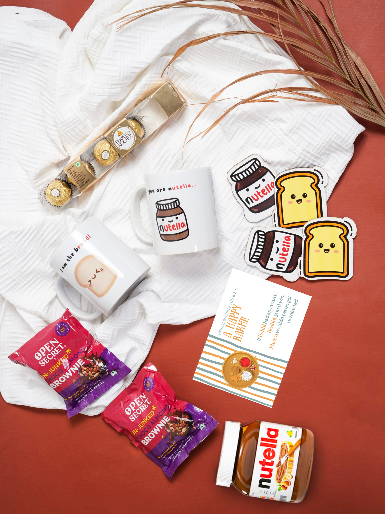 Nutella to my Bread - Rakhi Gift for Bhaiya & Bhabhi